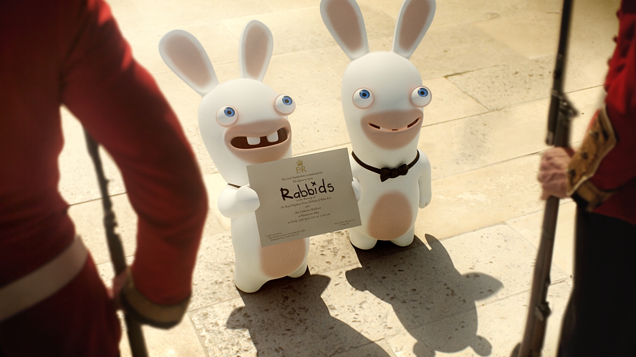 The Raving Rabbids Have Invaded the ROYAL WEDDING