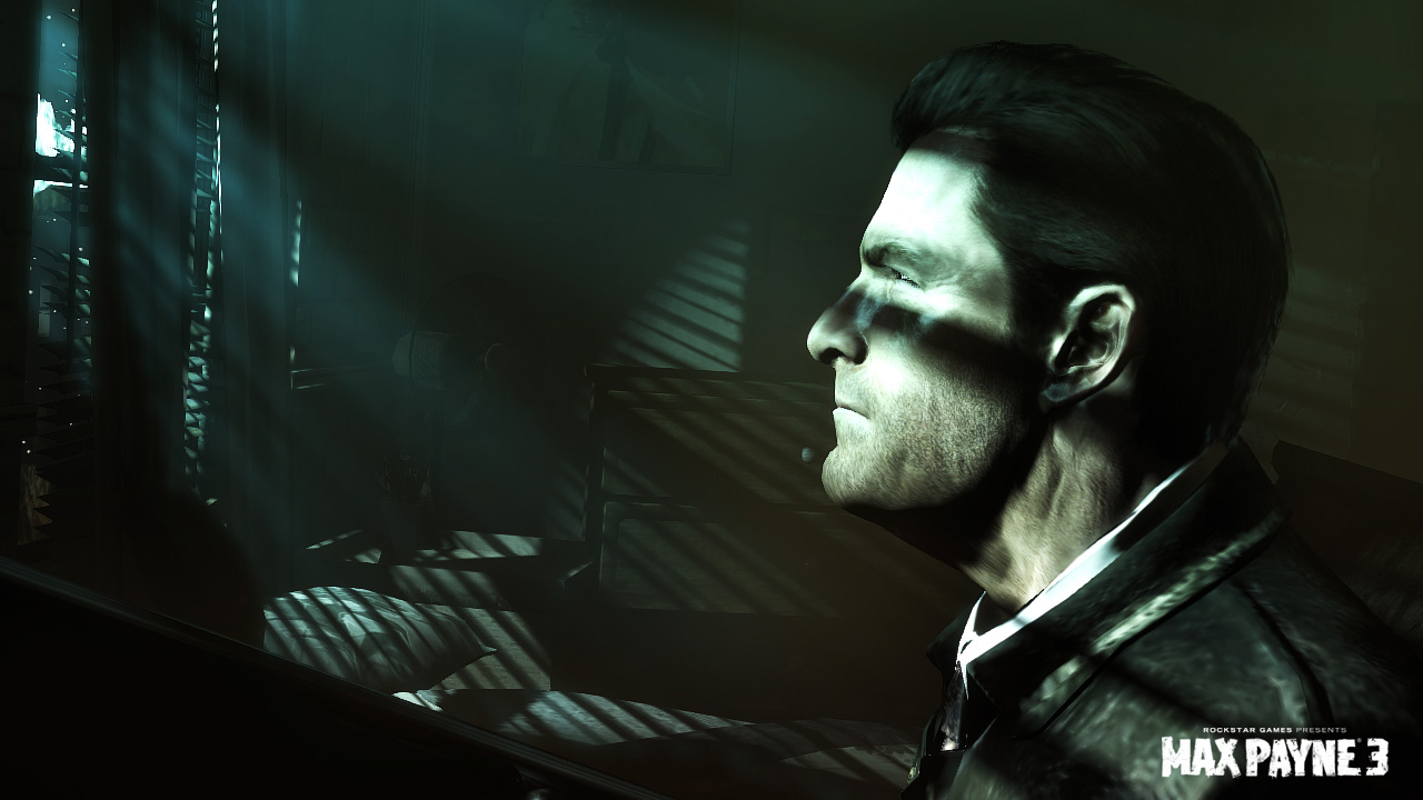 New Screen Shots for Max Payne 3 Show His Thoughtful Side