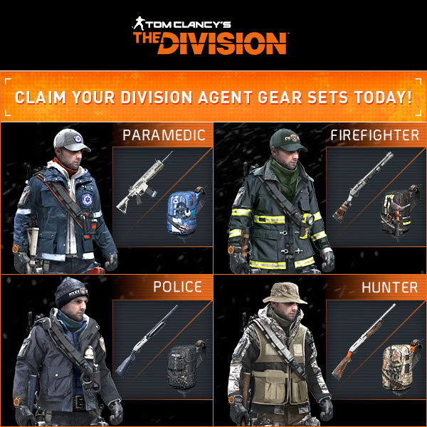 Gear Up for Tom Clancy’s The Division with Free Gear