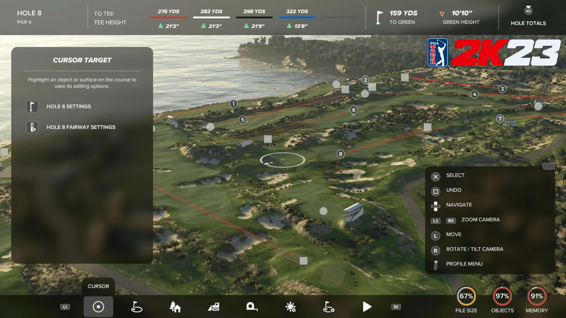 Course Designer Upgrades Revealed for PGA TOUR 2K23