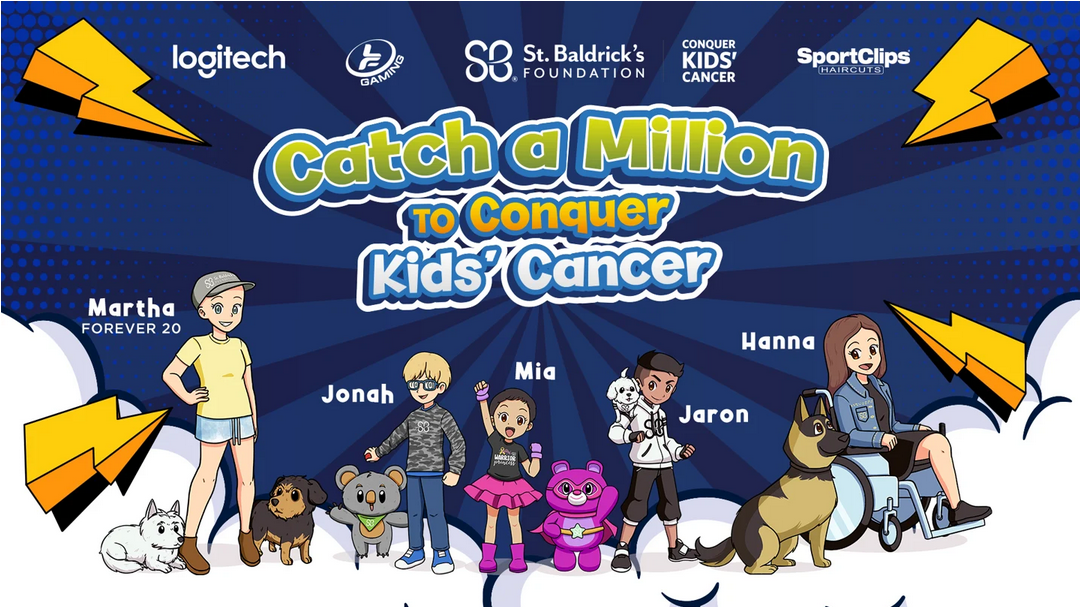 Conquer Kids’ Cancer with Pokémon — 300,000 gamers, $12,000 in rewards